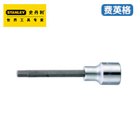 STANLEY12.5MM系列100MM长6角旋具套筒89-200-1-22