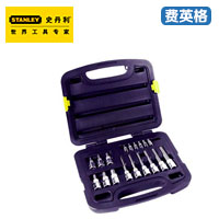 STANLEY18件套6.3MM,12.5MM系列6角旋具套筒组套91-942