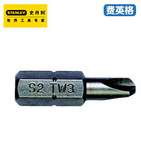 STANLEY6.3MM系列25mm长Y形旋具头63-141T-23