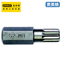 STANLEY8MM系列30mm长12角旋具头63-301T-23