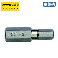 STANLEY8MM系列30mm长6角旋具头63-281T-23